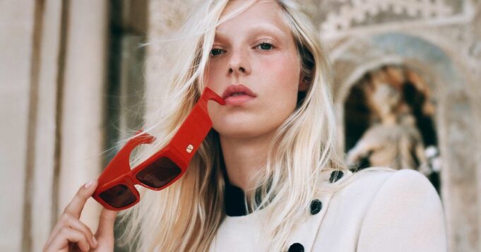 Valentino Eyewear Goes Into the Archives for Spring