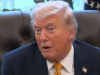 Trump Is Wandering Around The White House Gluing Coins On Doors