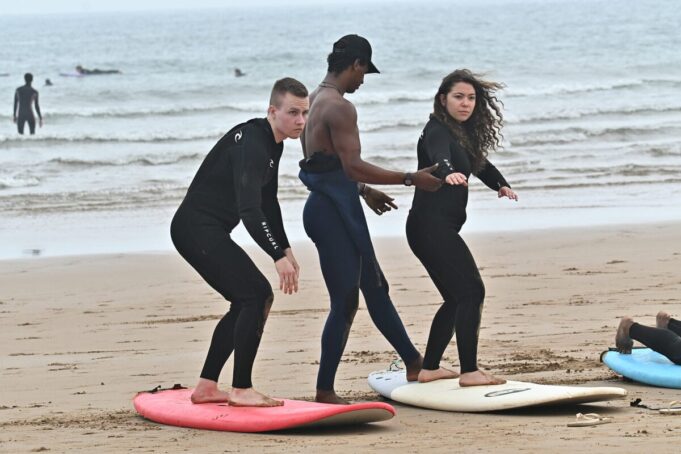 What Your First Wave Surfing in Taghazout Bay Actually Feels Like