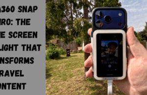 Insta360 Snap Amiro: Selfie Screen With Light