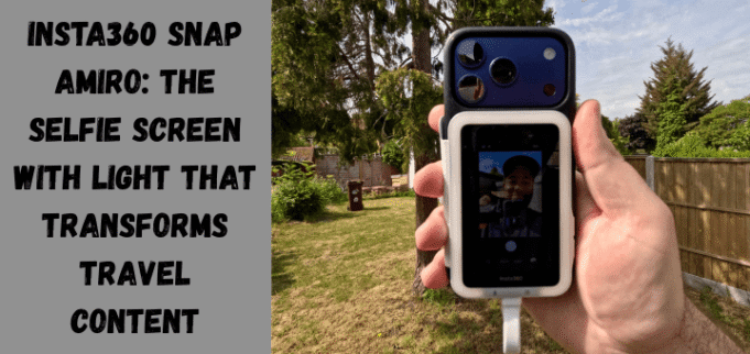 Insta360 Snap Amiro: Selfie Screen With Light