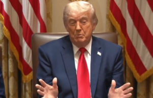 In Between Naps, Trump Blames Biden For The Lincoln Memorial