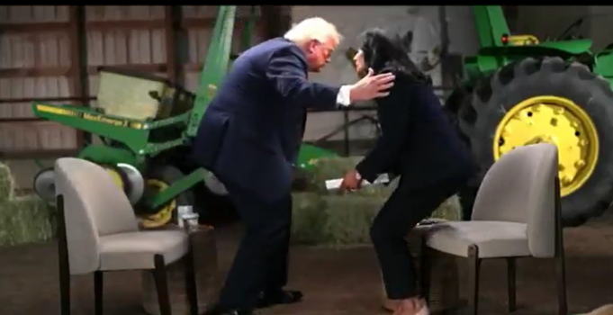 Trump Melts Down And Walks Off Meet The Press Interview When Asked For Election Rigging Proof